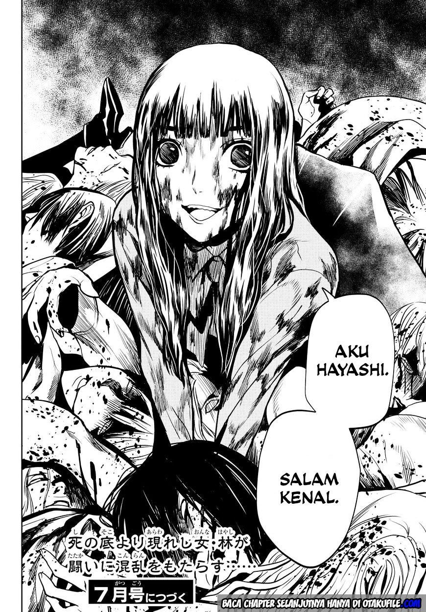 Konya wa Tsuki ga Kirei Desu ga, Toriaezu Shi ne Chapter 14 Gambar 67
