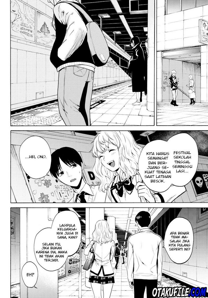 Konya wa Tsuki ga Kirei Desu ga, Toriaezu Shi ne Chapter 13 Gambar 28