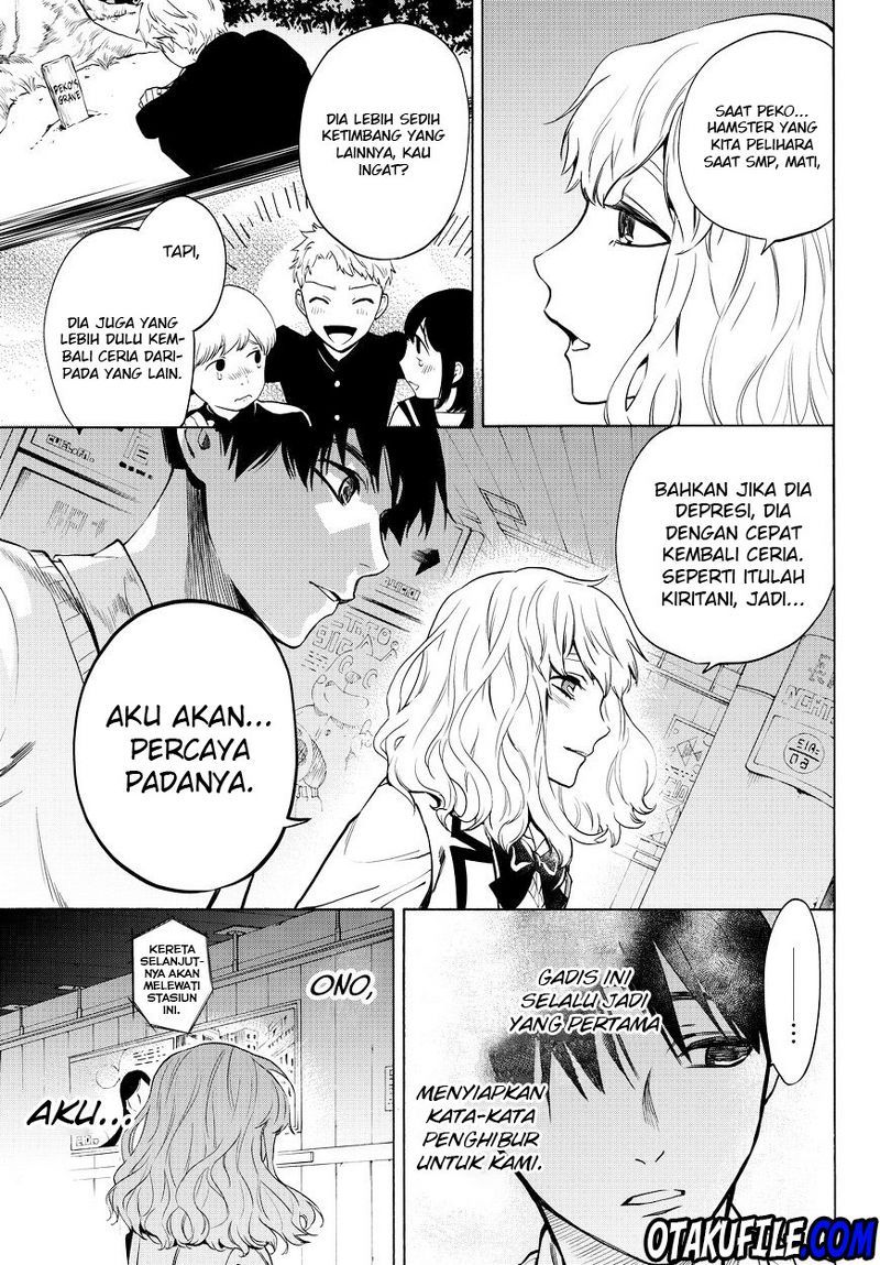 Konya wa Tsuki ga Kirei Desu ga, Toriaezu Shi ne Chapter 13 Gambar 29