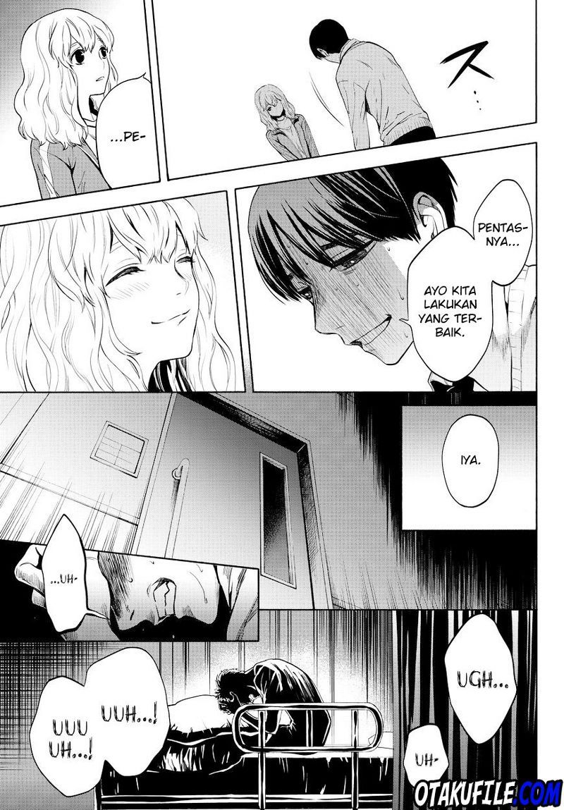 Konya wa Tsuki ga Kirei Desu ga, Toriaezu Shi ne Chapter 13 Gambar 37