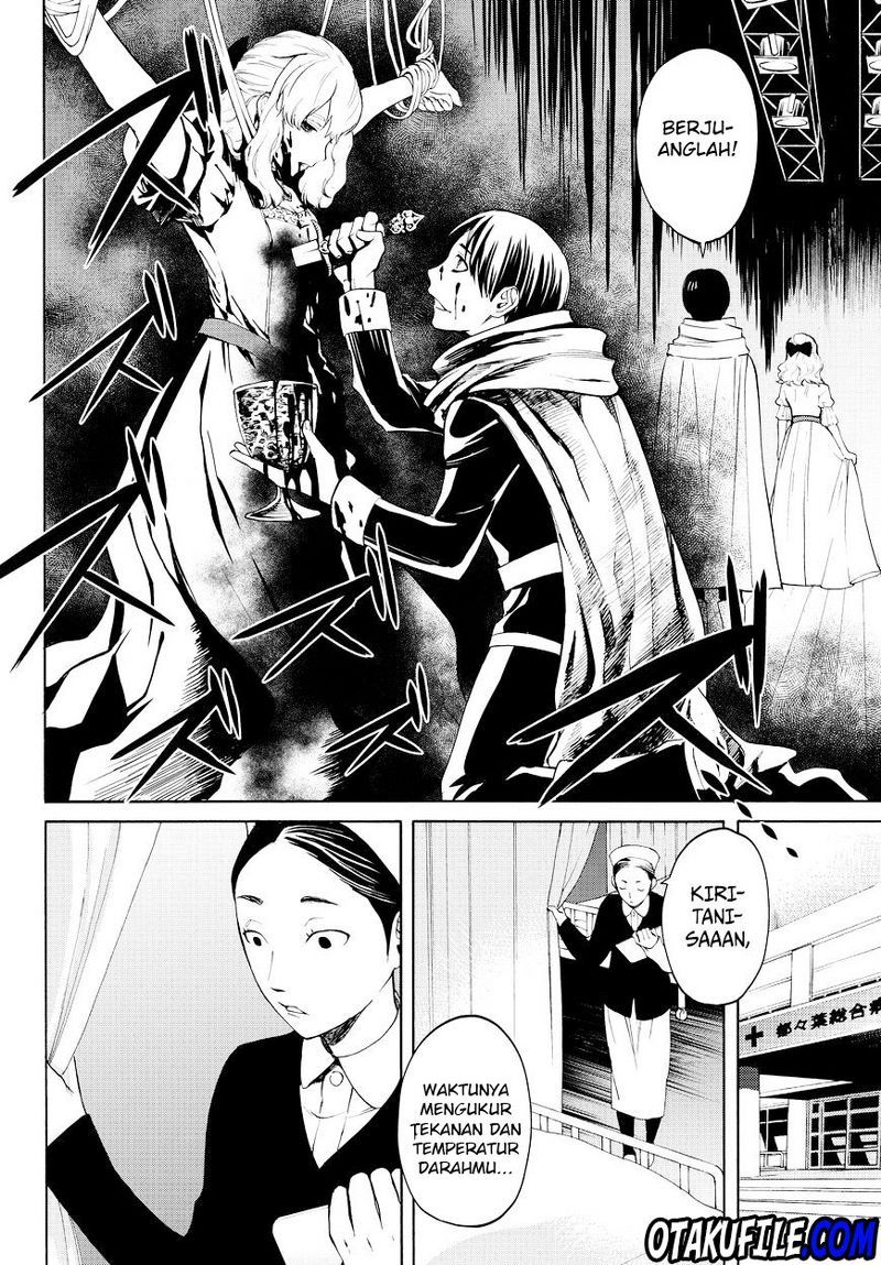 Konya wa Tsuki ga Kirei Desu ga, Toriaezu Shi ne Chapter 13 Gambar 40