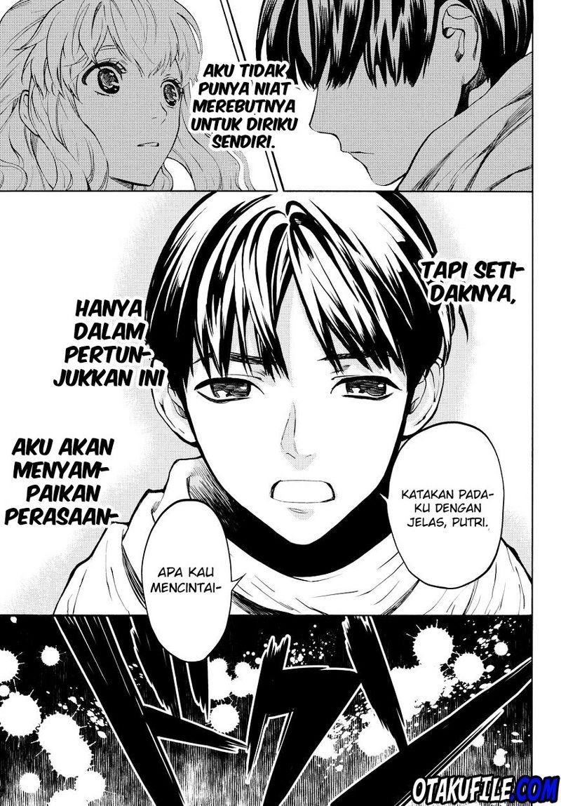 Konya wa Tsuki ga Kirei Desu ga, Toriaezu Shi ne Chapter 13 Gambar 44