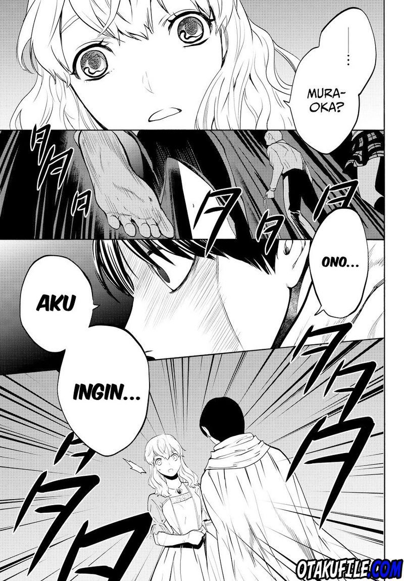 Konya wa Tsuki ga Kirei Desu ga, Toriaezu Shi ne Chapter 13 Gambar 46
