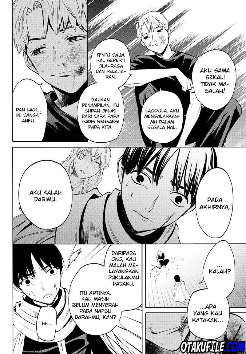 Konya wa Tsuki ga Kirei Desu ga, Toriaezu Shi ne Chapter 13 Gambar 54