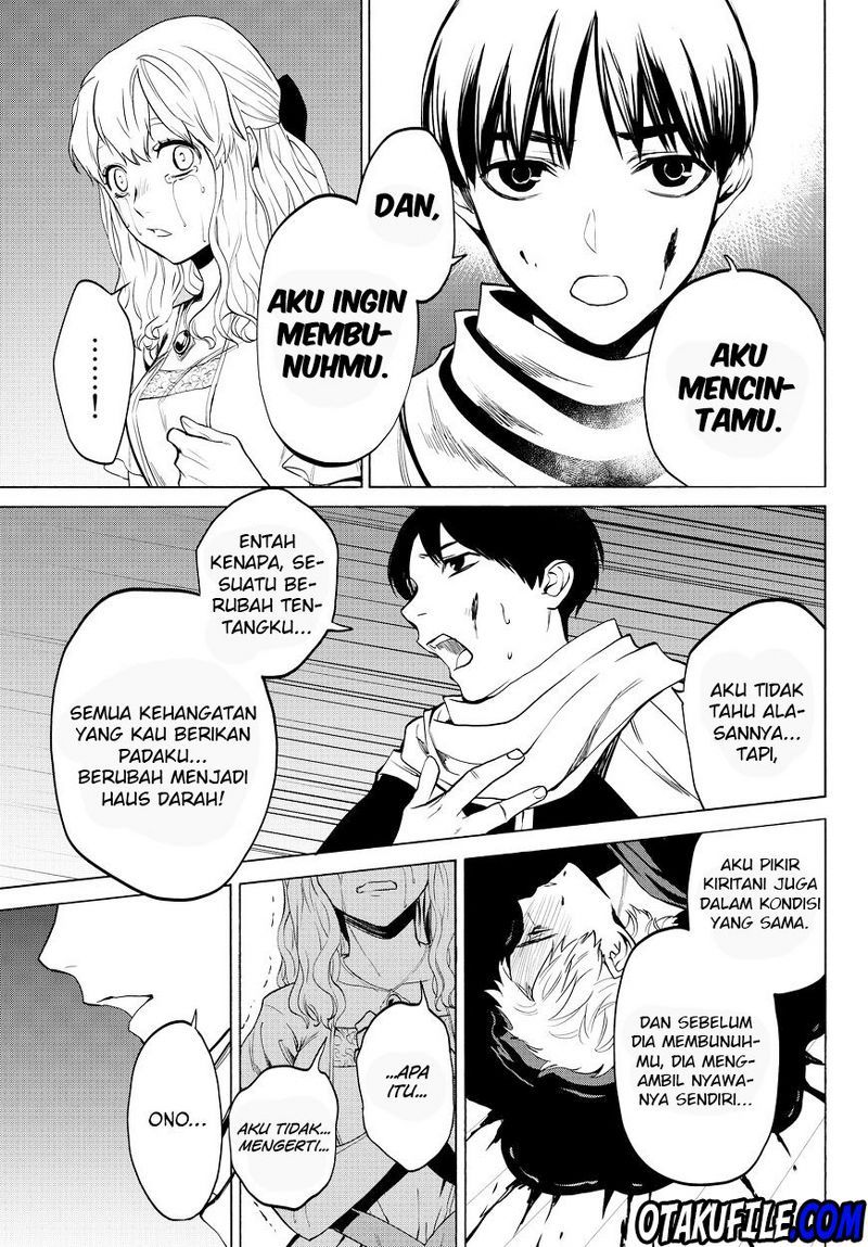 Konya wa Tsuki ga Kirei Desu ga, Toriaezu Shi ne Chapter 13 Gambar 59