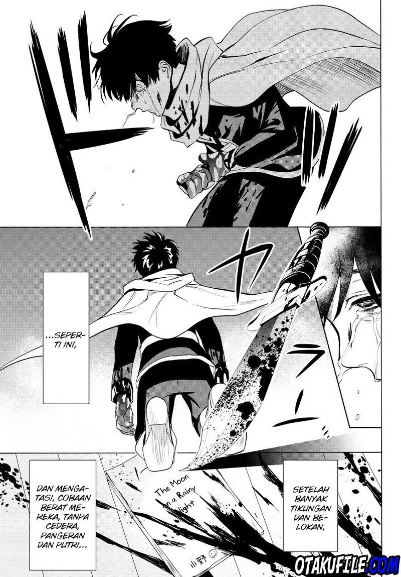 Konya wa Tsuki ga Kirei Desu ga, Toriaezu Shi ne Chapter 13 Gambar 66