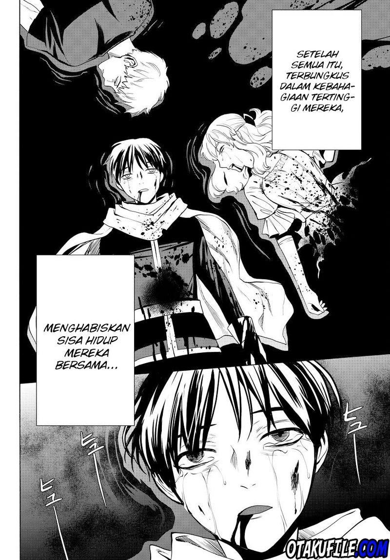Konya wa Tsuki ga Kirei Desu ga, Toriaezu Shi ne Chapter 13 Gambar 67
