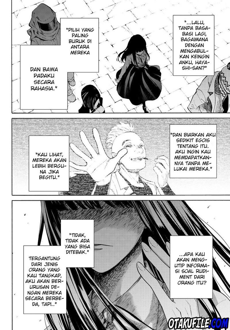 Konya wa Tsuki ga Kirei Desu ga, Toriaezu Shi ne Chapter 12 Gambar 49
