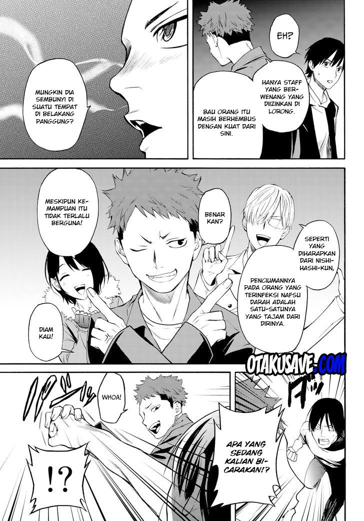 Konya wa Tsuki ga Kirei Desu ga, Toriaezu Shi ne Chapter 11 Gambar 36
