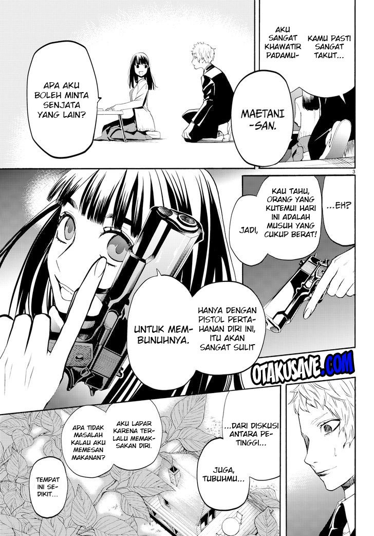 Konya wa Tsuki ga Kirei Desu ga, Toriaezu Shi ne Chapter 11 Gambar 4
