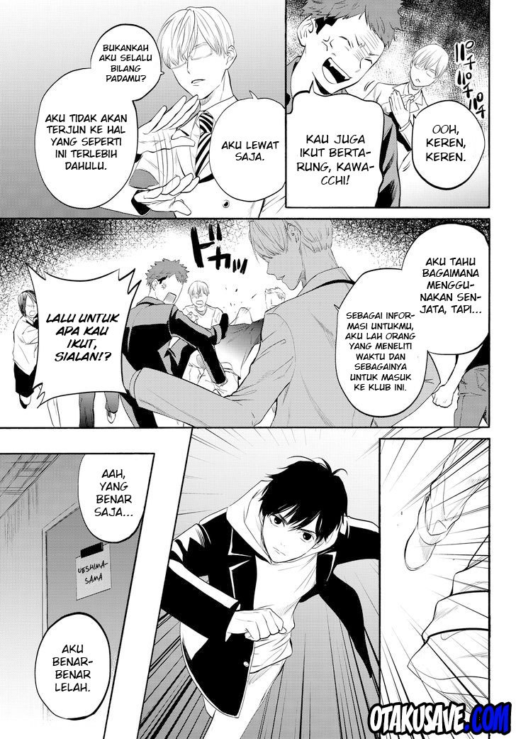 Konya wa Tsuki ga Kirei Desu ga, Toriaezu Shi ne Chapter 11 Gambar 42