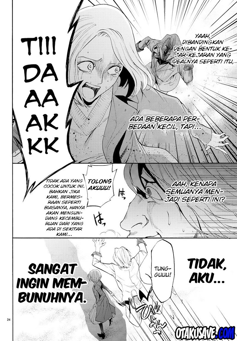 Konya wa Tsuki ga Kirei Desu ga, Toriaezu Shi ne Chapter 10 Gambar 27