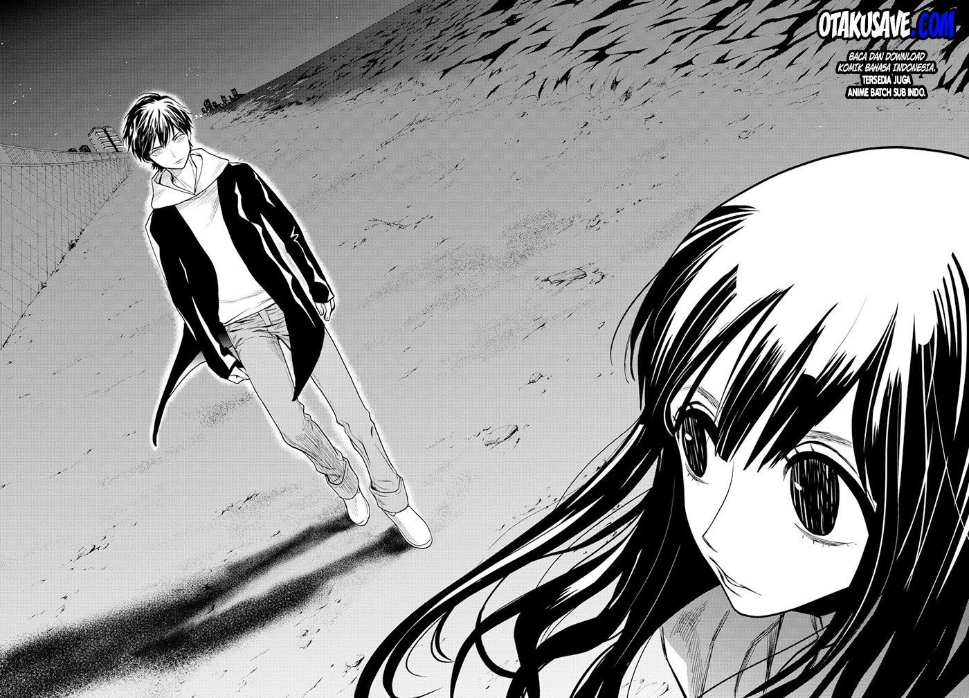 Konya wa Tsuki ga Kirei Desu ga, Toriaezu Shi ne Chapter 10 Gambar 41