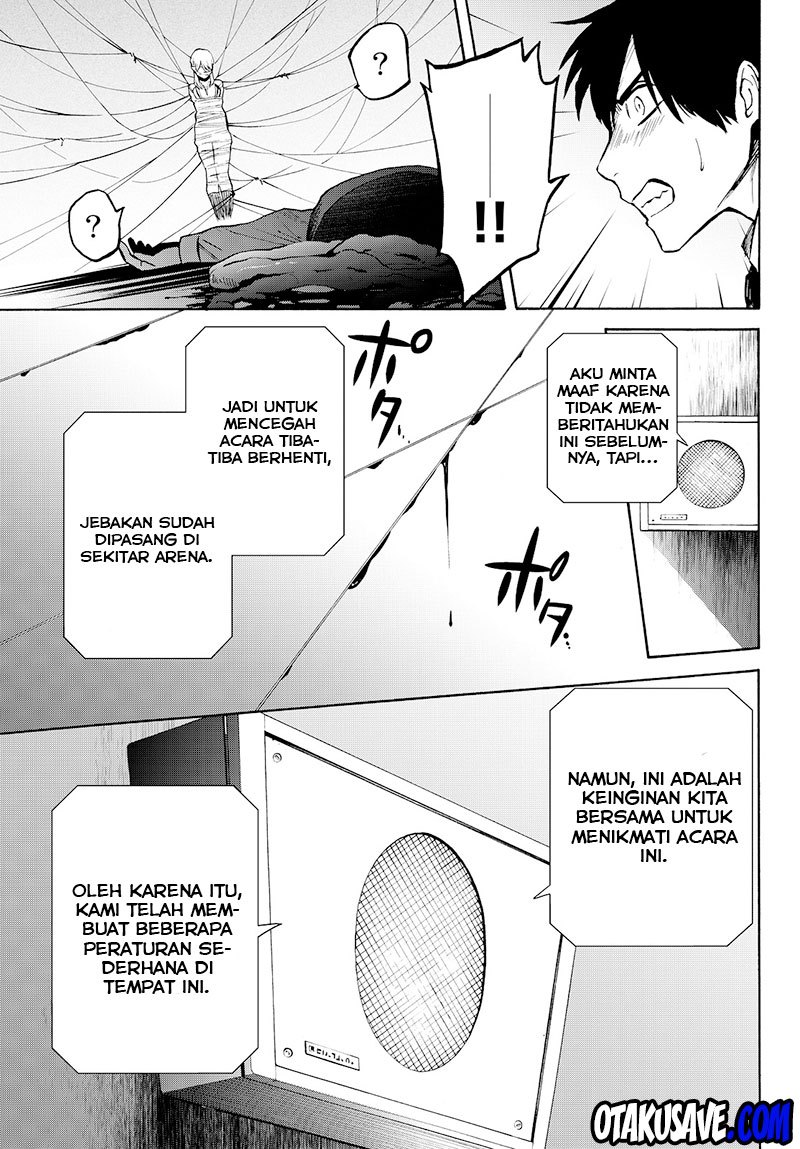 Konya wa Tsuki ga Kirei Desu ga, Toriaezu Shi ne Chapter 08 Gambar 16