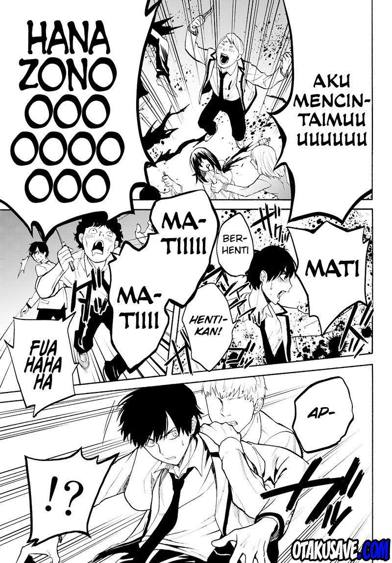 Konya wa Tsuki ga Kirei Desu ga, Toriaezu Shi ne Chapter 08 Gambar 20