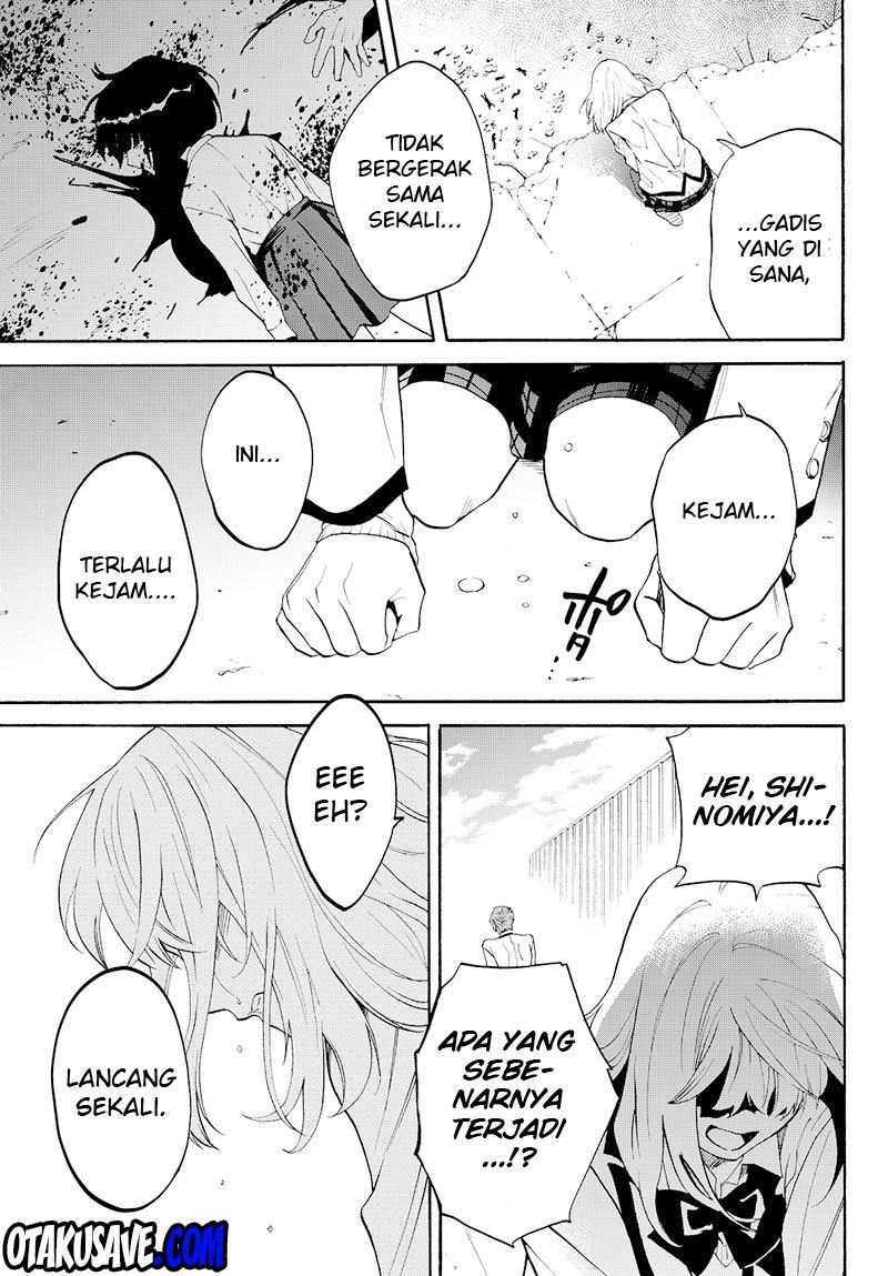 Konya wa Tsuki ga Kirei Desu ga, Toriaezu Shi ne Chapter 08 Gambar 39