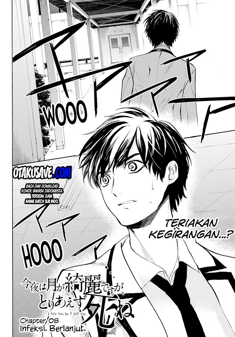 Konya wa Tsuki ga Kirei Desu ga, Toriaezu Shi ne Chapter 08 Gambar 4