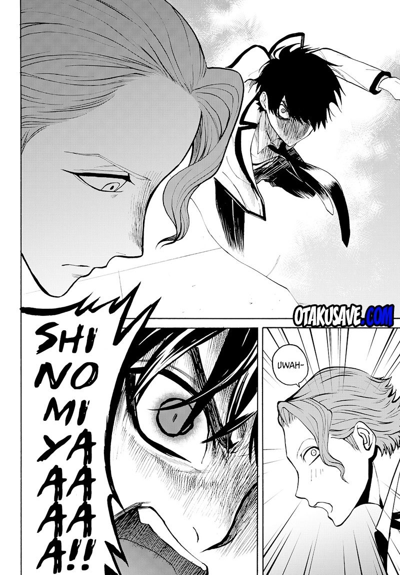 Konya wa Tsuki ga Kirei Desu ga, Toriaezu Shi ne Chapter 08 Gambar 42