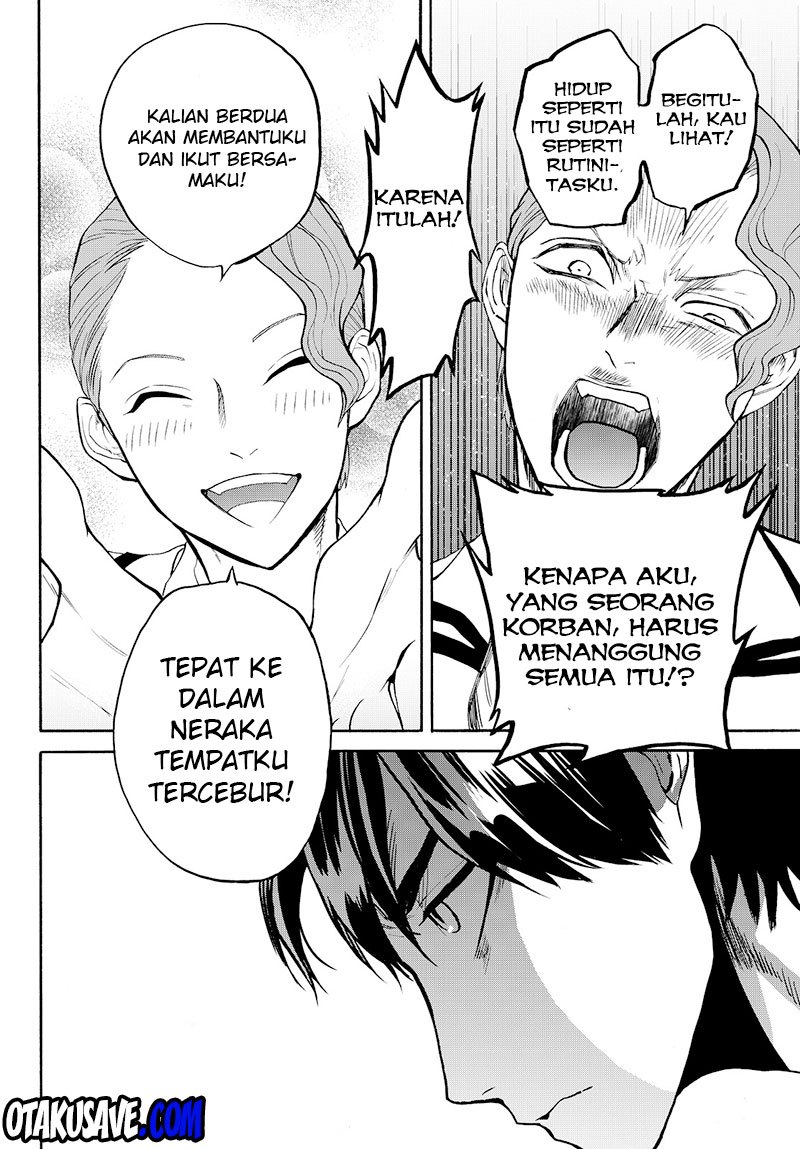 Konya wa Tsuki ga Kirei Desu ga, Toriaezu Shi ne Chapter 08 Gambar 48