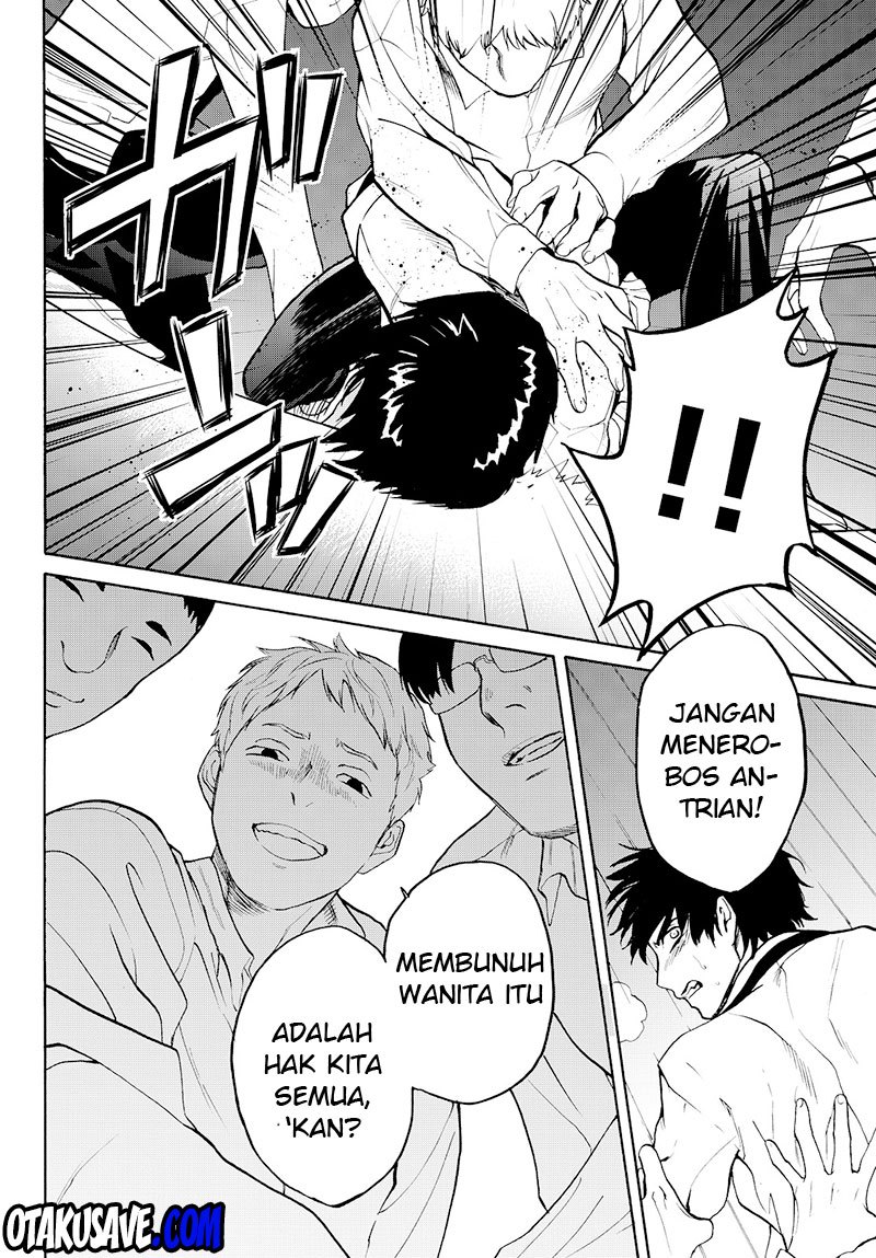 Konya wa Tsuki ga Kirei Desu ga, Toriaezu Shi ne Chapter 08 Gambar 9