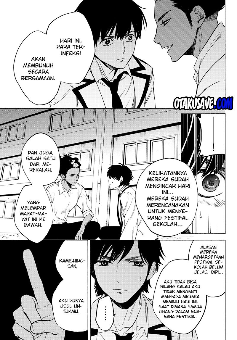 Konya wa Tsuki ga Kirei Desu ga, Toriaezu Shi ne Chapter 07 Gambar 10