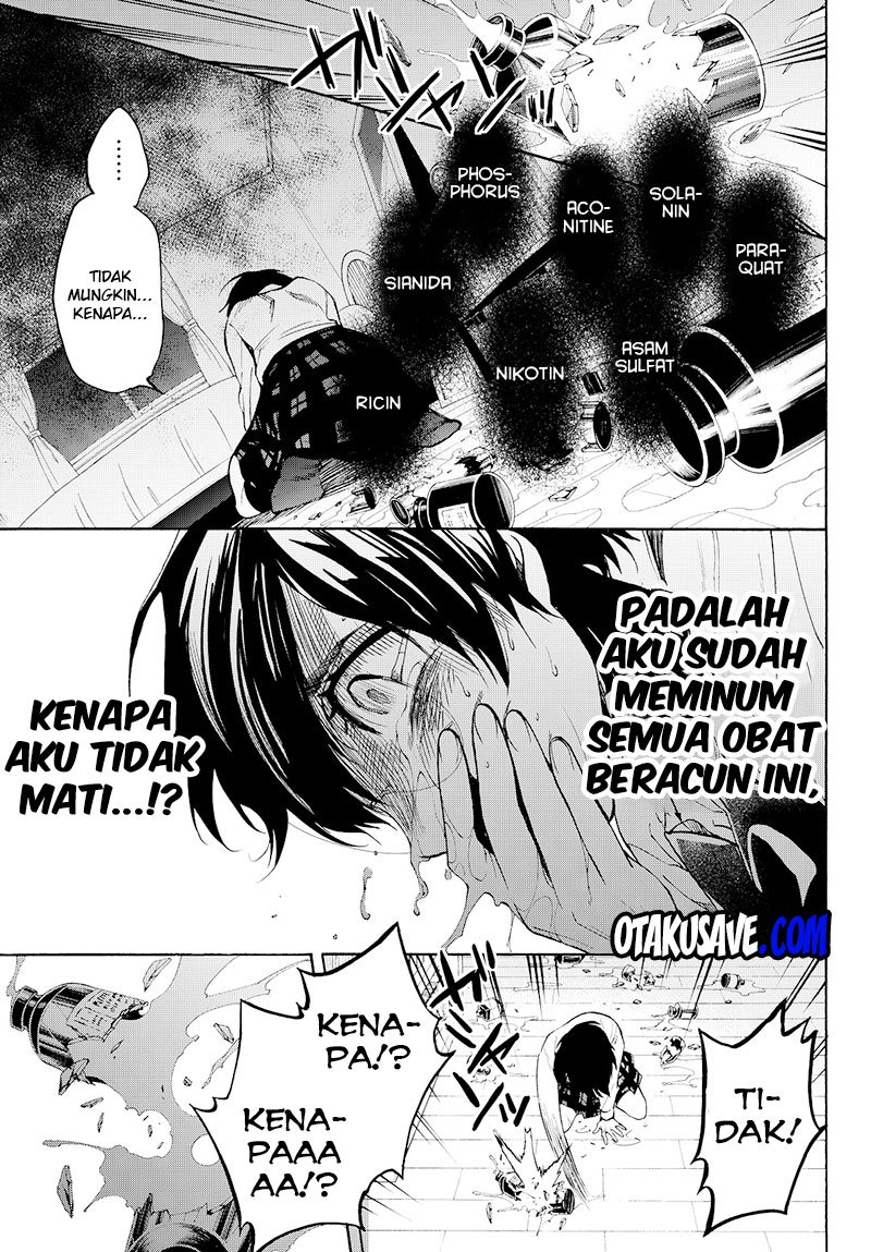 Konya wa Tsuki ga Kirei Desu ga, Toriaezu Shi ne Chapter 07 Gambar 26