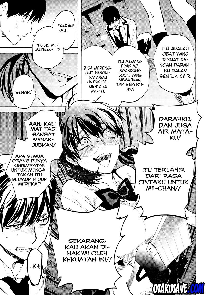 Konya wa Tsuki ga Kirei Desu ga, Toriaezu Shi ne Chapter 07 Gambar 38