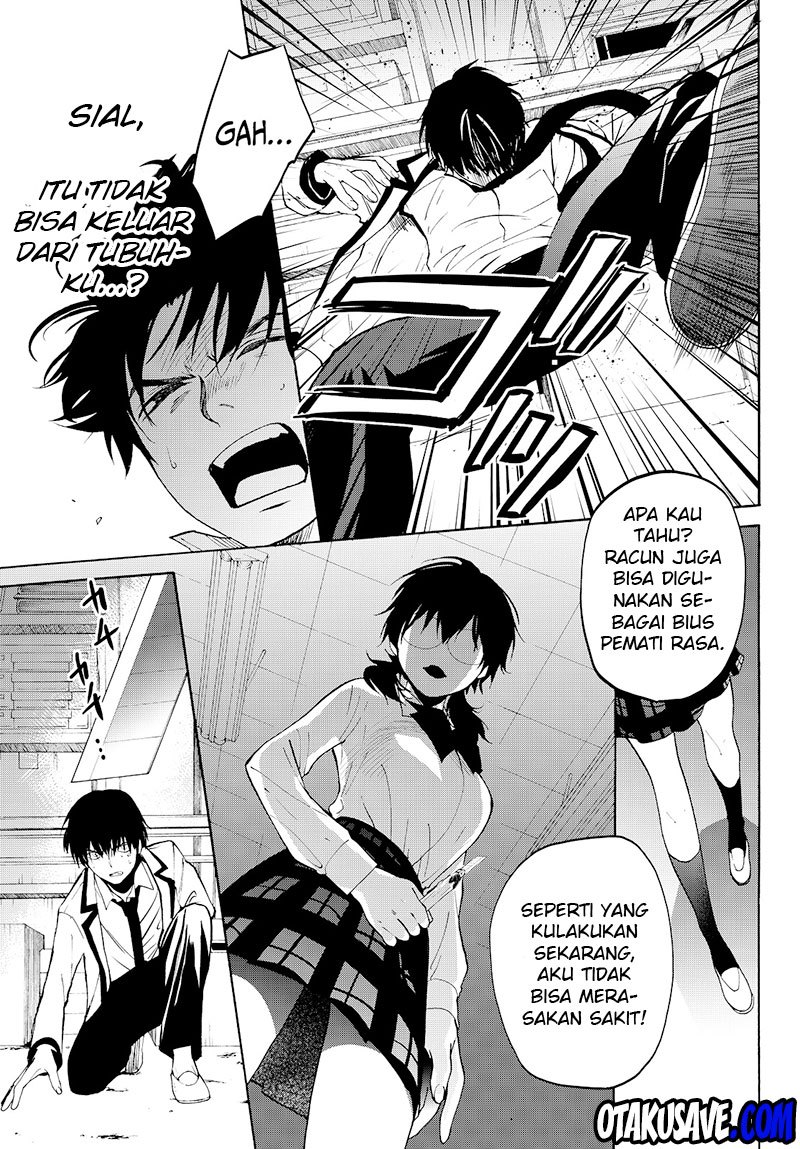 Konya wa Tsuki ga Kirei Desu ga, Toriaezu Shi ne Chapter 07 Gambar 40