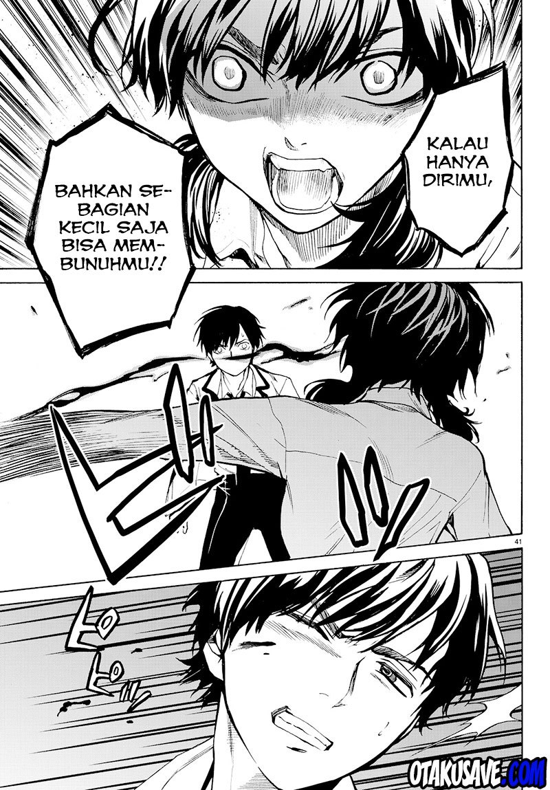 Konya wa Tsuki ga Kirei Desu ga, Toriaezu Shi ne Chapter 07 Gambar 46