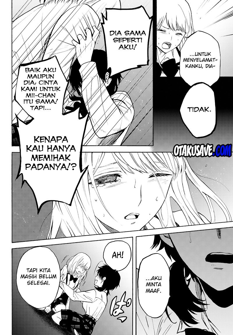 Konya wa Tsuki ga Kirei Desu ga, Toriaezu Shi ne Chapter 07 Gambar 53