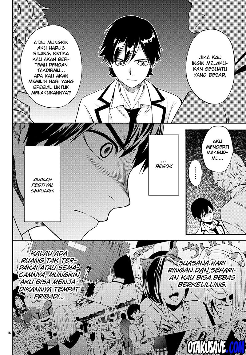 Konya wa Tsuki ga Kirei Desu ga, Toriaezu Shi ne Chapter 06 Gambar 17