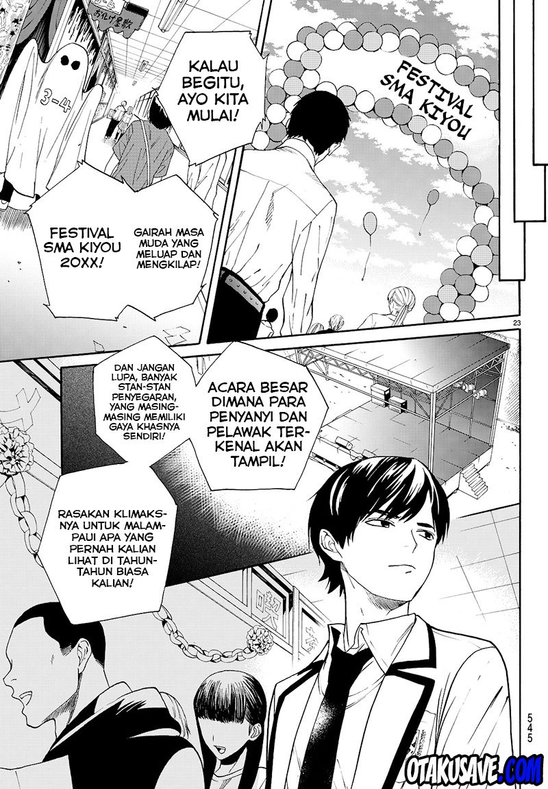 Konya wa Tsuki ga Kirei Desu ga, Toriaezu Shi ne Chapter 06 Gambar 24