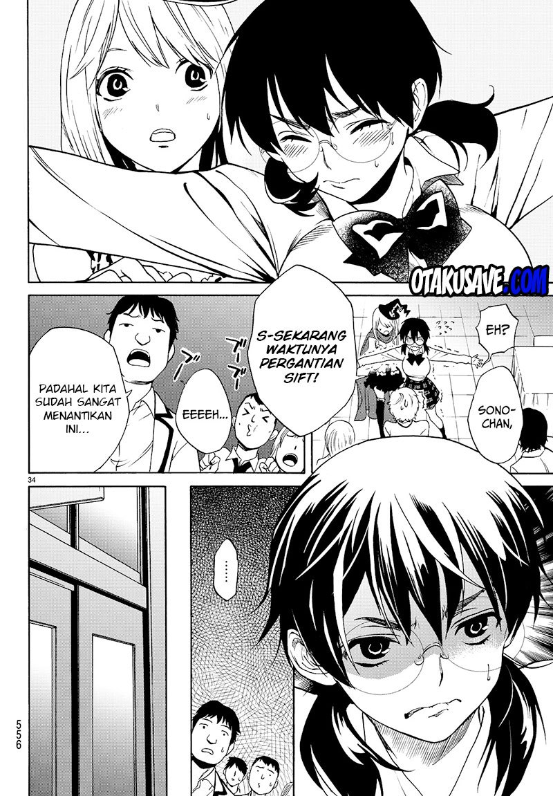 Konya wa Tsuki ga Kirei Desu ga, Toriaezu Shi ne Chapter 06 Gambar 34