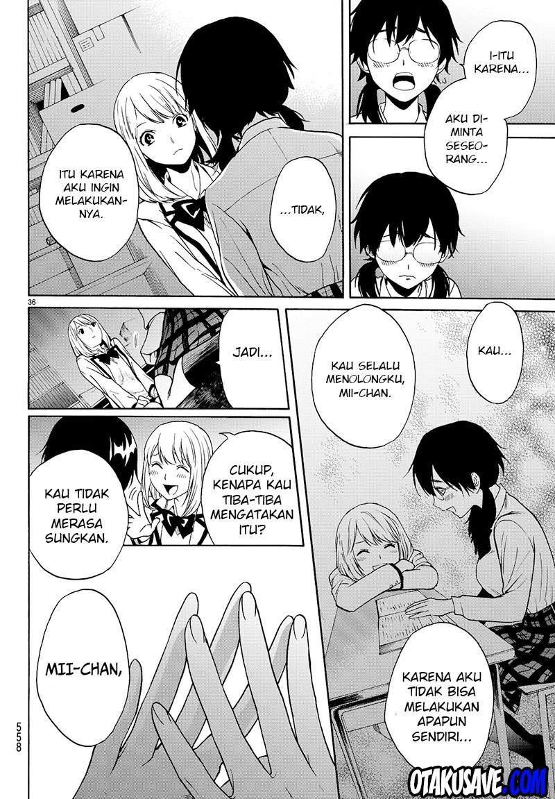Konya wa Tsuki ga Kirei Desu ga, Toriaezu Shi ne Chapter 06 Gambar 36