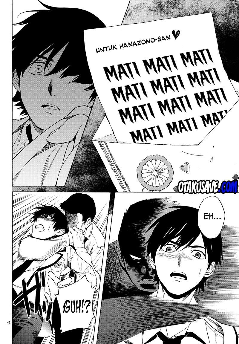 Konya wa Tsuki ga Kirei Desu ga, Toriaezu Shi ne Chapter 06 Gambar 42