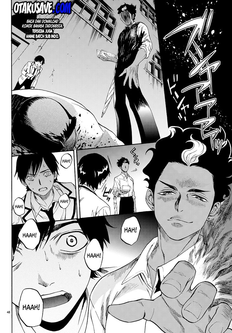 Konya wa Tsuki ga Kirei Desu ga, Toriaezu Shi ne Chapter 06 Gambar 47