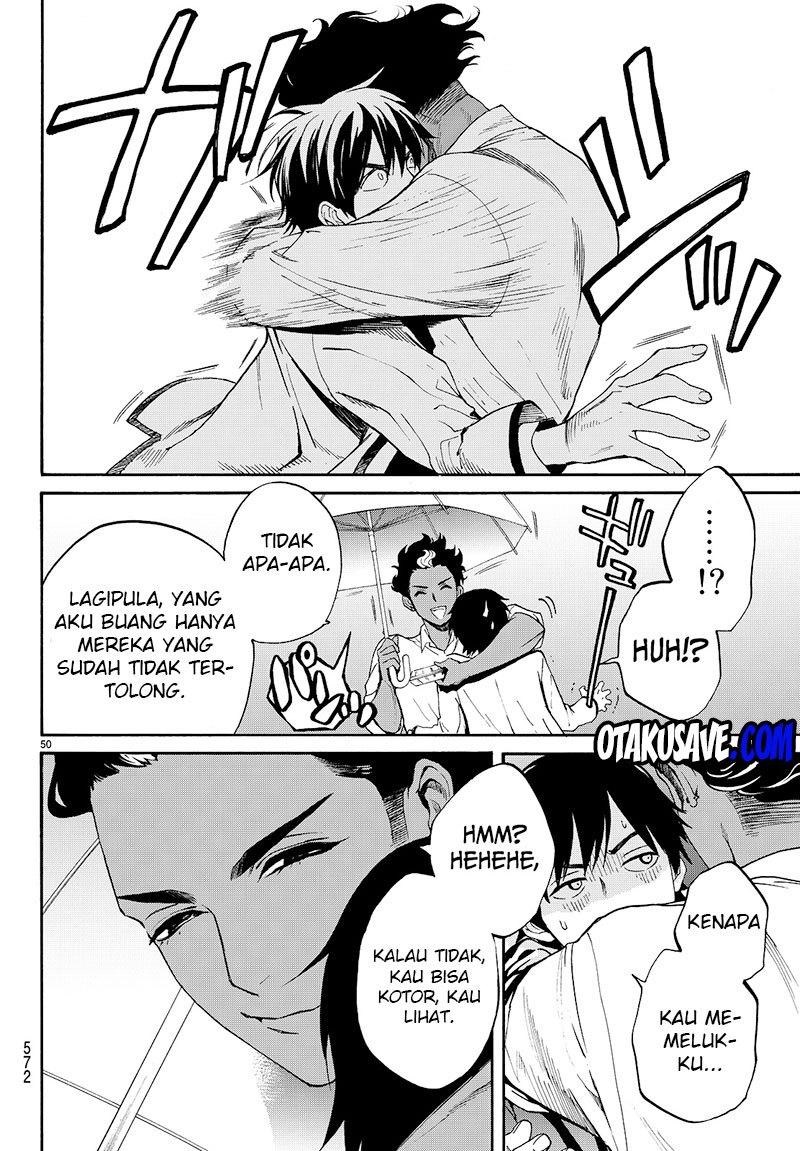 Konya wa Tsuki ga Kirei Desu ga, Toriaezu Shi ne Chapter 06 Gambar 49