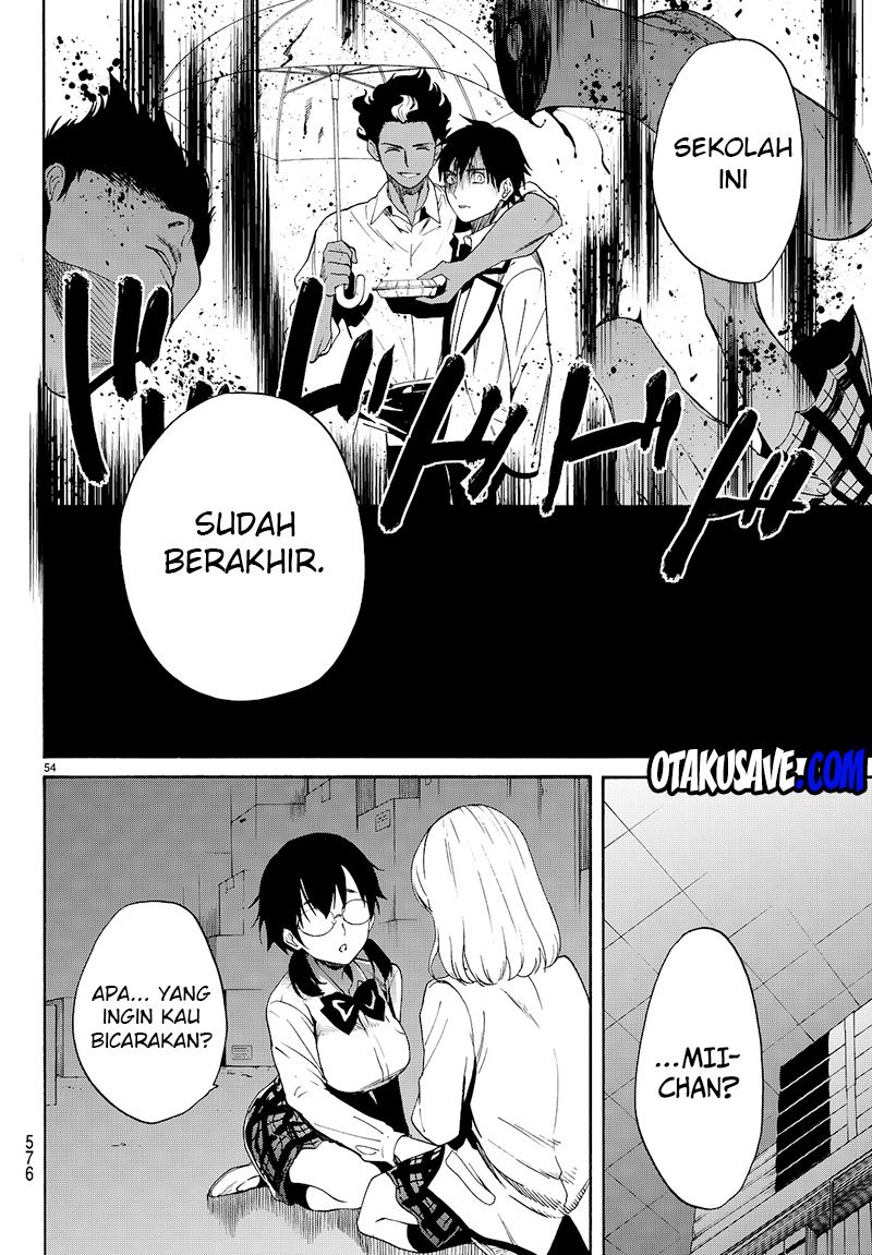 Konya wa Tsuki ga Kirei Desu ga, Toriaezu Shi ne Chapter 06 Gambar 52