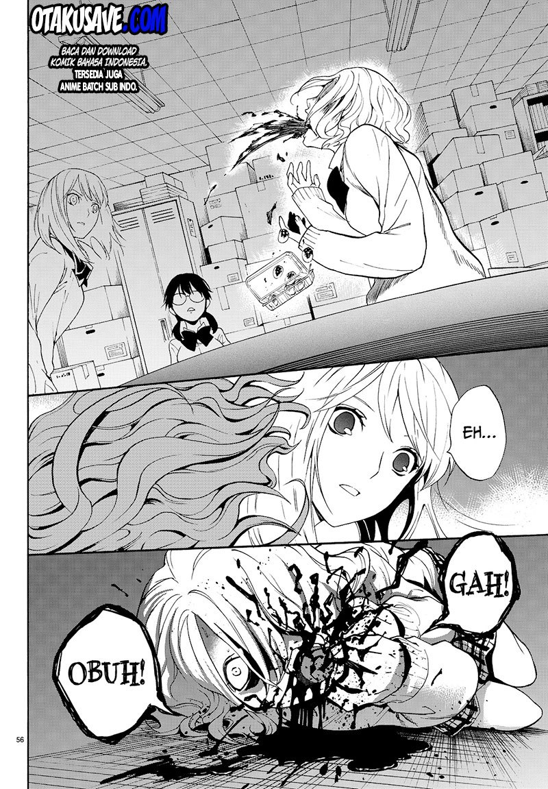 Konya wa Tsuki ga Kirei Desu ga, Toriaezu Shi ne Chapter 06 Gambar 54
