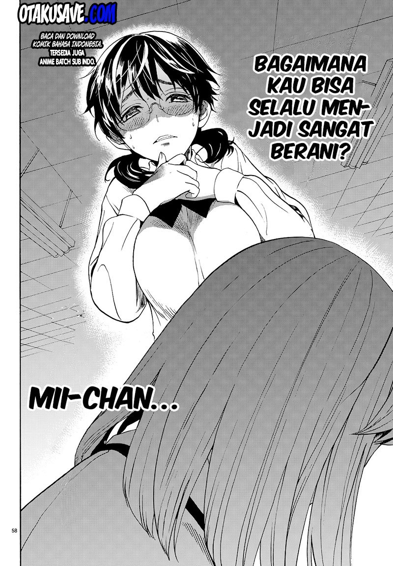 Konya wa Tsuki ga Kirei Desu ga, Toriaezu Shi ne Chapter 06 Gambar 56