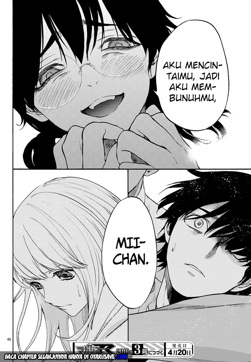 Konya wa Tsuki ga Kirei Desu ga, Toriaezu Shi ne Chapter 06 Gambar 58