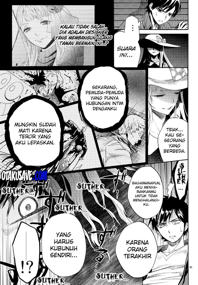 Konya wa Tsuki ga Kirei Desu ga, Toriaezu Shi ne Chapter 05 Gambar 35