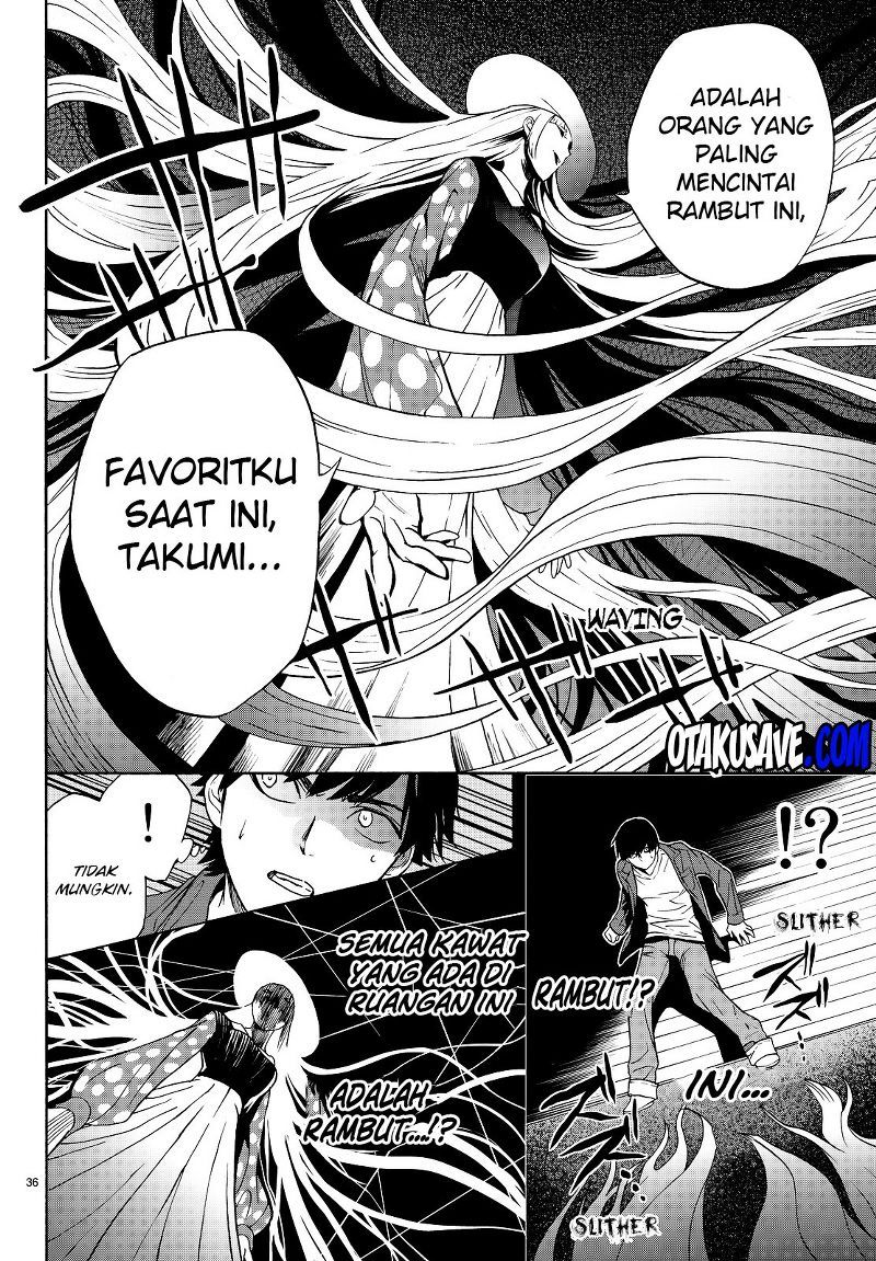Konya wa Tsuki ga Kirei Desu ga, Toriaezu Shi ne Chapter 05 Gambar 36