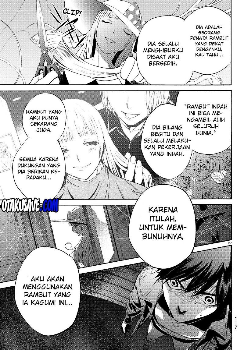 Konya wa Tsuki ga Kirei Desu ga, Toriaezu Shi ne Chapter 05 Gambar 37