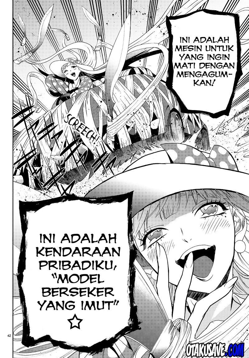 Konya wa Tsuki ga Kirei Desu ga, Toriaezu Shi ne Chapter 05 Gambar 42