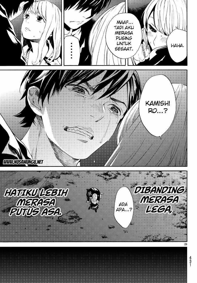 Konya wa Tsuki ga Kirei Desu ga, Toriaezu Shi ne Chapter 04 Gambar 30