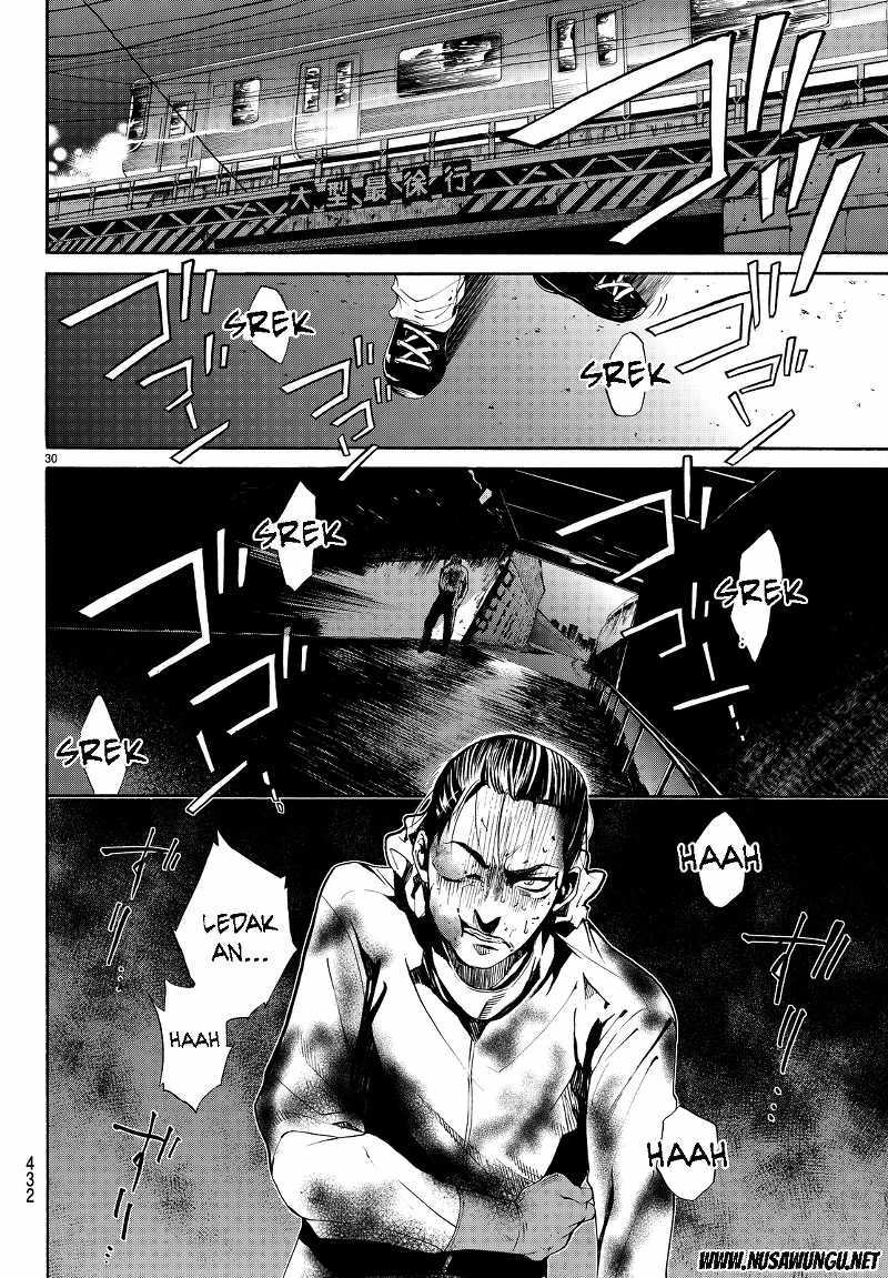 Konya wa Tsuki ga Kirei Desu ga, Toriaezu Shi ne Chapter 04 Gambar 31