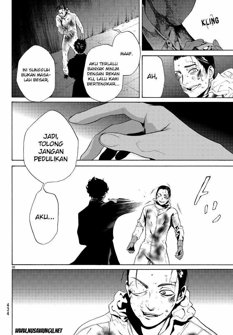 Konya wa Tsuki ga Kirei Desu ga, Toriaezu Shi ne Chapter 04 Gambar 33