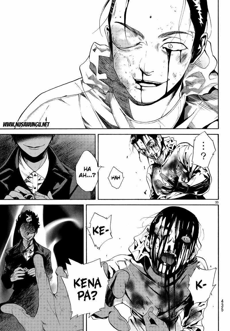 Konya wa Tsuki ga Kirei Desu ga, Toriaezu Shi ne Chapter 04 Gambar 34