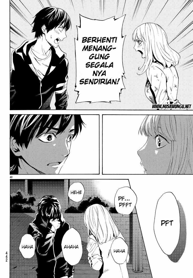 Konya wa Tsuki ga Kirei Desu ga, Toriaezu Shi ne Chapter 04 Gambar 41